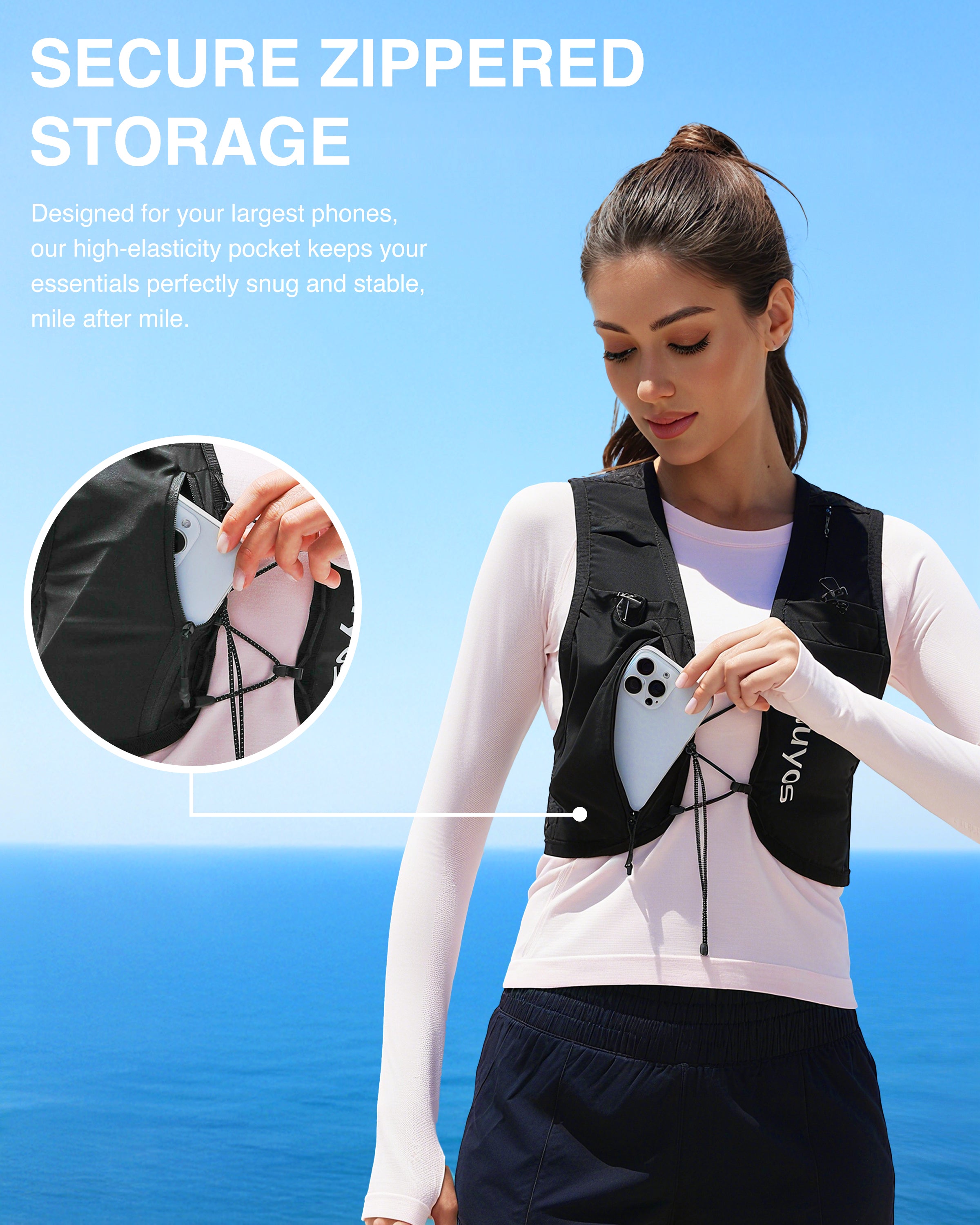 Running Vest for Women Men